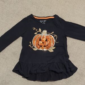 Spooky Night Black Halloween Top